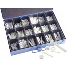 N.a. - 1005 pièces Assortiment de vis en polyamide