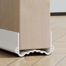 Tigrezy - 100cm Bas de Porte Isolant, Boudin de Porte Anti Froid, Joint de Porte Anti Bruit, Phonique Thermique Bande d'Étanchéité Protège des