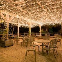 100M 600 led lumières féeriques carnaval extérieur mariage jardin intérieur éclairage de Guirlande lumineuse