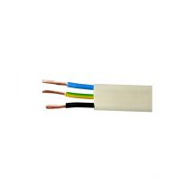 100m Tubo extraplano precableado 3 unipolares unipolar H07V-K 1,5
