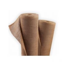 Aquagart - 100m x 1m tissu de jute 305g/m² tapis de jute jute de jardin tissu de jute toile de jute ruban de jute