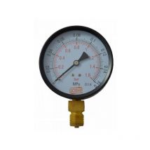 Goshe - 100mm 1 Bar Side Entry Manometer Pressure Gauge M20x1,5 + 1/2' bsp Reduction