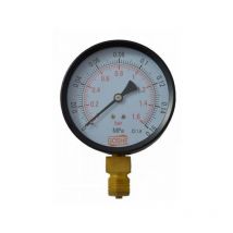 Goshe - 100mm 1,6 Bar Side Entry Manometer Pressure Gauge M20x1,5 + 1/2' bsp Reduction