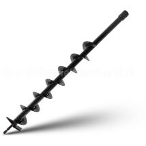 Bituxx - 100mm Bohrer - Ersatzbohrer für Erdbohrer Pfahlbohrer Erdlochbohrer Erdbohrgerät