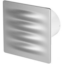 Ventilateur salle de bain avec capteur d'humidité 100mm Satin ABS