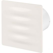 Ventilateur salle bain extracteur d'air Standard 100mm Ecru abs vertico