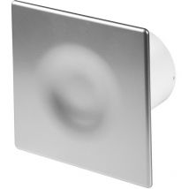 Ventilateur salle de bain extracteur d'air minuterie 100mm Satin orion