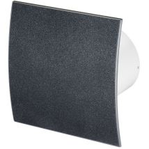 Awenta - Ventilateur salle de bain minuterie 100mm Structure En Graphite Escudo