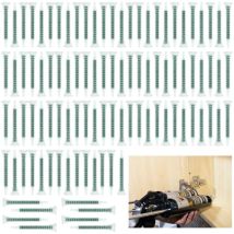 Tigrezy - 100PCS Buses de Mélange Carrées de Pistolet à Colle ab 1:1/2:1 Tubes Mélangeurs Statiques F6-16 Tube de Mélange ab Buses Mélangeuses pour
