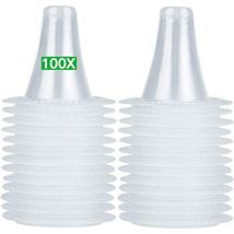 100pcs Embouts pour Braun ThermoScan thermomètre auriculaires - Lentilles de Protection