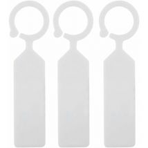 100pcs Étiquettes Marque Plantes Plastique arbre de la plante imperméable Tags jardin en plastique épais étiquettes suspendues Étiquettes de plantes