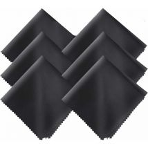 100PCS Lingette de nettoyage pour lunettes en microfibre nettoyant pour lunettes en microfibre bijoux lingette en argent