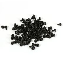 Rapanda - 100pcs M2 M3 M4 Plastic Nylon Hex male Female Female Spacer Round Head Screw Nut