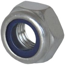 100pz Dado Esagonale Autobloccante Inox A2 M 16