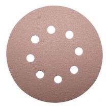 100PZ disco velcrato d Sait ac-vel tipo 3S - ï mm. 150 (6 fori) grana 320