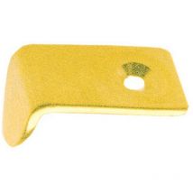 100PZ fermaspecchi ad unghia in ottone lucido art. 77