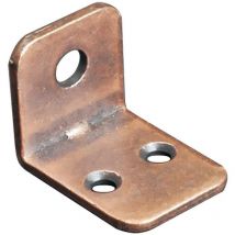 100PZ giunzione ad angolo per pannelli bronzata