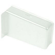 100PZ guscio copertura plastica mm 67/43 bianco sinistra