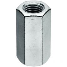 100PZ manicotto esagonale lungo acciaio zincato ma 8 x MM.40