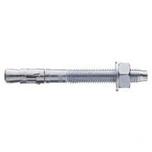 Elematic - 100PZ tassello acciaio T11 con dado e rondella - MM.8X75