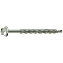 100PZ tirafondo autoperforante per ferro '943' mm 6,3 x 80