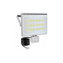 100W Projecteur led Exterieur détecteur de Mouvement Etanche IP65 8000LM Lampe de sécurité 6500K Blanc Froide Spot led Exterieur Détecteur Cour,pour