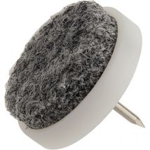 Filzgleiter weiß 32 mm