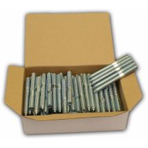 100x Stockschrauben M10 x 60mm Schraubstifte Holzschrauben