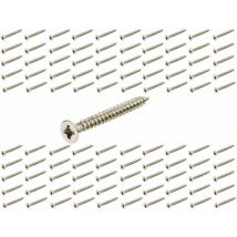 100x vis cruciforme M3,5 x 15mm filet complet acier pozidrive bois meuble universelle