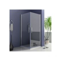 90x70x185cm Duschkabine Schwingtür Eckeinstieg Duschabtrennung