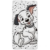 101 Dalmatians Baumwolle Strandtuch Frottee Badetuch mit Premium Druck, 70x140 cm