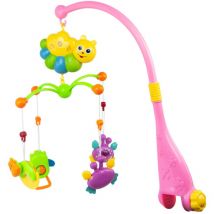 102300 Juguete móvil para cuna de bebé con mariposa de música y sonidos