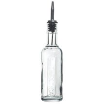 Glasflasche authentica mit Metalldosierer 0,25 l – Elegantes Küchenzubehör – Hergestellt in Italien