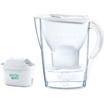 Filterkanne marella weiß 2 Filter maxtra pro 2,4l 1051130 brita