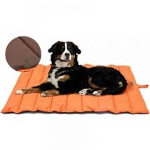 10570CM (Orange) Tapis pour Chien Portable Lit pour Chien Chat Coussin Étanche Imperméable pour Chien Grande Couverture de Voyage pour Animaux de
