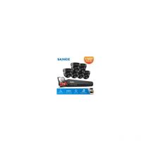 1080P Heimvideo-Sicherheitssystem mit 1080N dvr mit 6 Kameras des Typs a – 1 tb Festplatte - Sannce