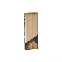 10 BOUGIES 240/22 BLANC gala-kerzen 95927