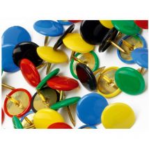 10CF sc puntine da disegno colore marrone (PZ.80)