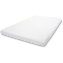 HHG - 10cm Surmatelas en mousse à froid 505, Couvre-matelas, housse de matelas, 140x200cm