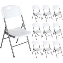 Thinia Home - 10er-pack Klappstühle Mit Griffen 47x58x87cm