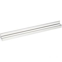 Möbelgriff Griffleiste SW110 ba 288 mm Chrom poliert