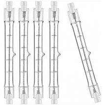 10 Stück R7S-Halogenlampe, 118 mm, 230 w, 230 v, R7S-Halogenstab, 118 mm, R7S-Halogenlampe, dimmbare Halogen-Stablampe für Baustrahler,