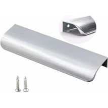 10er-pack Schrankgriffe Aus Gebürstetem Nickel, Schrankgriff, Unsichtbarer Griff – Küchenschubladengriffe, Küchenschrankgriff Aus Edelstahl (mitte Zu 