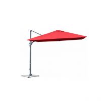 Gymax - 10FT Patio Cantilever Umbrella Aluminum Hanging Square Umbrella