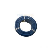 Toolzone - Air Hose Line 10M 30ft 1/4 bsp Air Line Reel 8MM Hi Vis Compressor Tool AT038