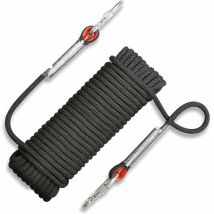 10M Corde De Sécurité d'escalade Extérieure Anti-déchirures Alpinisme Sauvetage Corde,10mm de diamètre Corde pour Le Randonnée