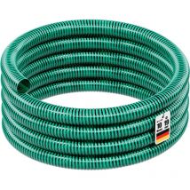 Wiltec Teichschlauch 10m, Flexibel, 20mm (3/4") Grün - Made In Europe, Saugschlauch Druckschlauch