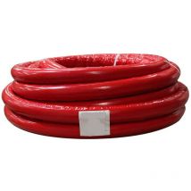 TRA - 10m tube per prégainé isolé rouge Ø25