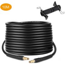 Freosen - 10m Tuyau d'extension de tuyau de rechange haute pression Avec Joint Connecteur d'extension pour nettoyeur haute pression Karcher k Series