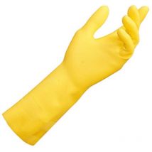 10PAIA guanti in lattice vital 124 col. giallo tg. 9